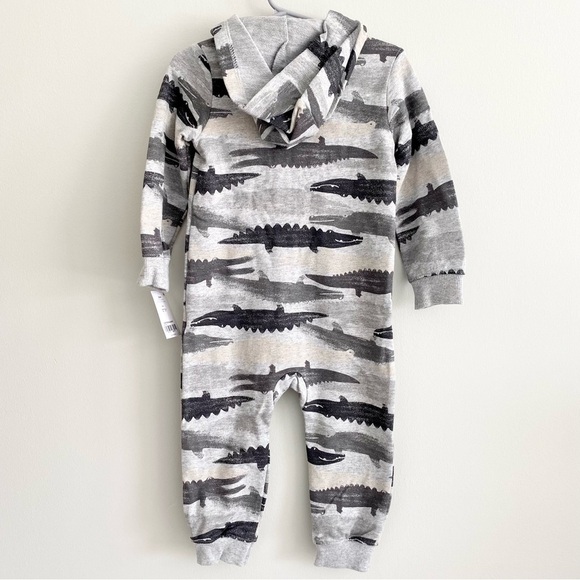 Carter’s Hooded Alligator Jumpsuit Size 24 Months - Picture 4 of 4